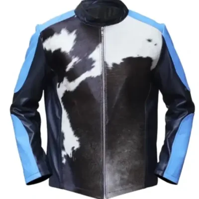 Jamie Mcfarland Leather Pony Fur Jacket