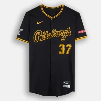Jared Jones Pittsburgh Pirates Nike Script Jersey