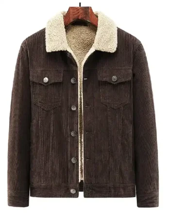 John Corduroy Sherpa Trucker Jacket