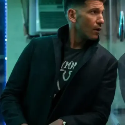 Jon Bernthal The Accountant 2 Black Coat