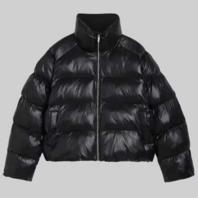 Justin Bieber Black Puffer Jacket