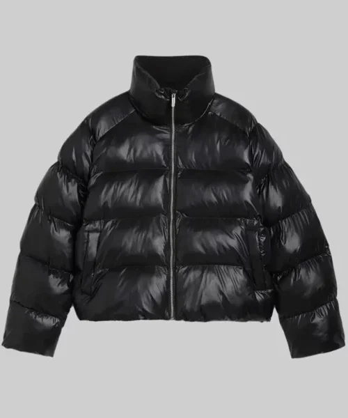 Justin Bieber Black Puffer Jacket