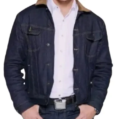 KINGSMAN THE GOLDEN CIRCLE AGENT TEQUILA DENIM JACKET