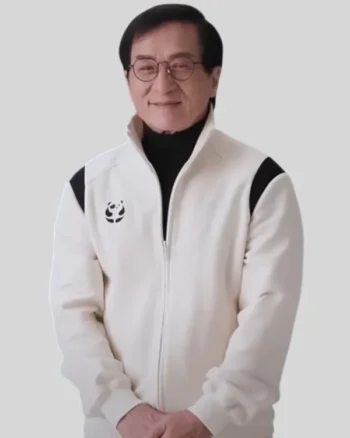 Karate Kid Legends 2025 Jackie Chan White Panda Jacket