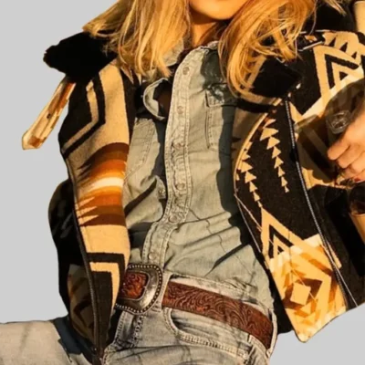 Kelly Reilly Aztec Jacket
