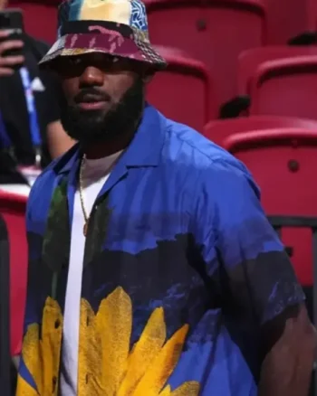LeBron James 2025 NBA Summer League Floral Shirt