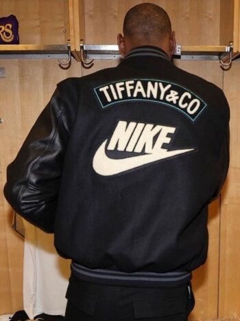 Lebron James Tiffany & Co New York Varsity Jacket - Image 3