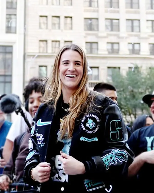 Liberty Championship Parade Sabrina Ionescu Varsity Jacket
