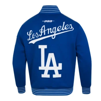 LA Dodgers Current Logo Game Day Blue Jacket - Image 2