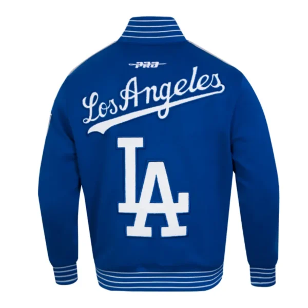 LA Dodgers Current Logo Game Day Blue Jacket - Image 2