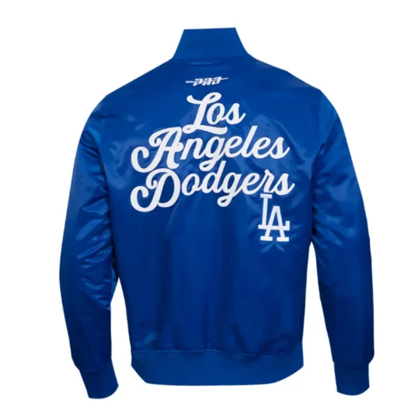 LA Dodgers Souvenir Satin Jacket - Image 2