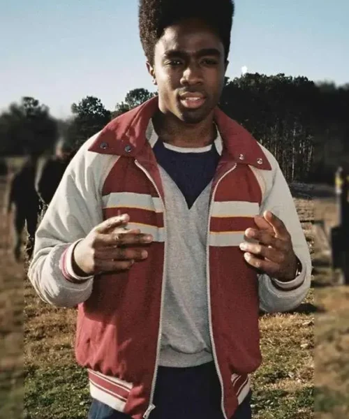 Lucas Sinclair Stranger Things S05 Bomber Jacket