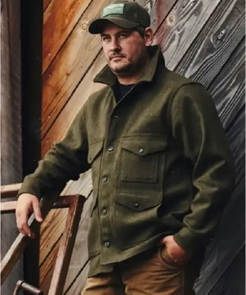 Mackinaw Green Wool Coat