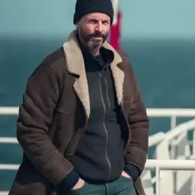 Matthew Goode Dept. Q S01 Shearling Coat