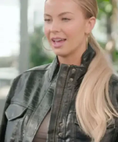 Mayci Neeley The Secret Lives of Mormon Wives S02 Leather Jacket