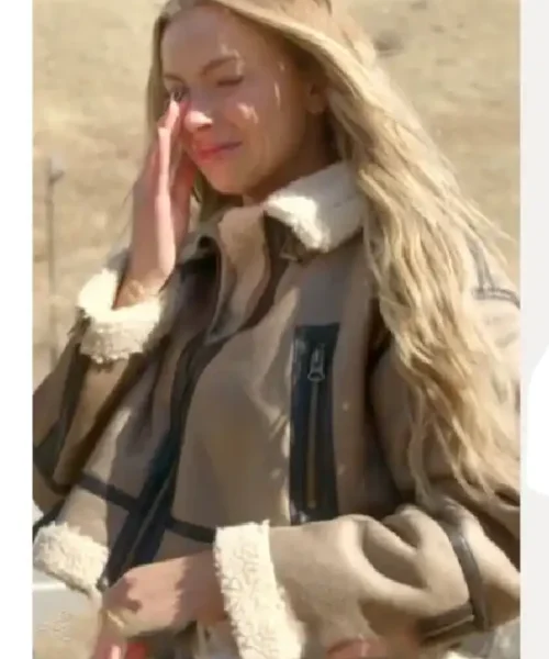 Mayci Neeley The Secret Lives of Mormon Wives S02 Sherpa Jacket