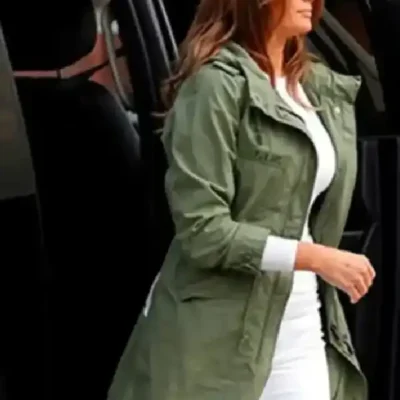 Melania Trump Don’t Care Hooded Coat