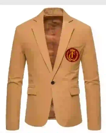 Men's Gold Golf Jacket