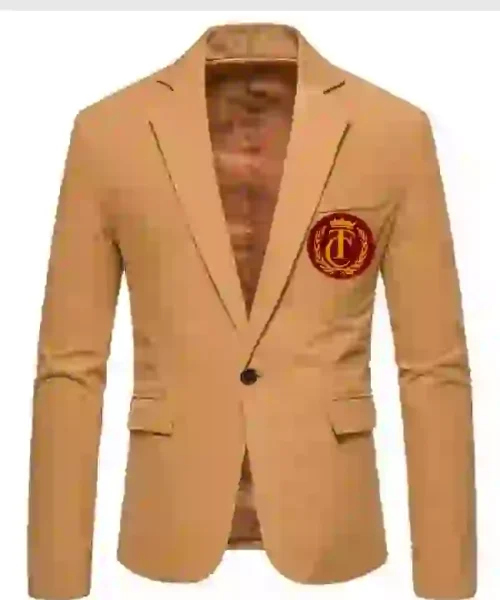 Men's Gold Golf Jacket