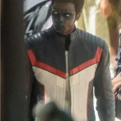 Mister Terrific Superman Leather Jacket