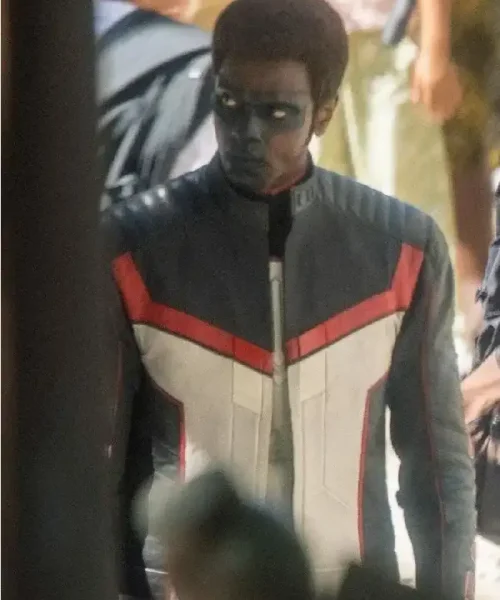 Mister Terrific Superman Leather Jacket