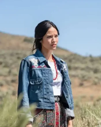 Monica Dutton Yellowstone Denim Blue Jacket
