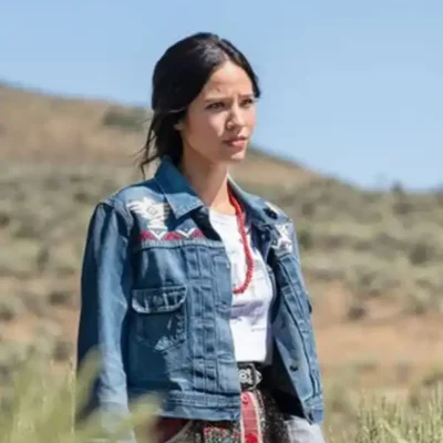 Monica Dutton Yellowstone Denim Blue Jacket
