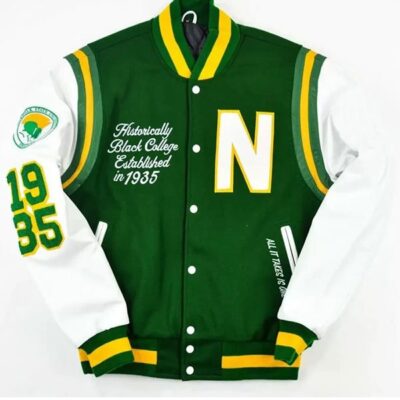 NSU-Green-Wool-Varsity-Jacket