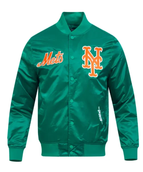 NY Mets Souvenir Satin Jacket