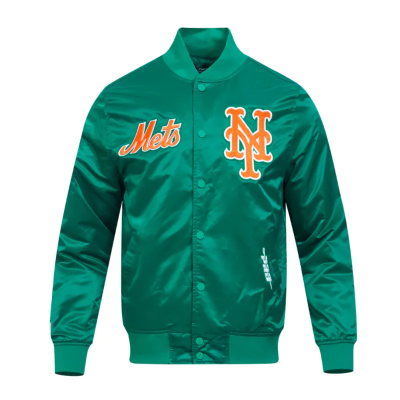 NY Mets Souvenir Satin Jacket