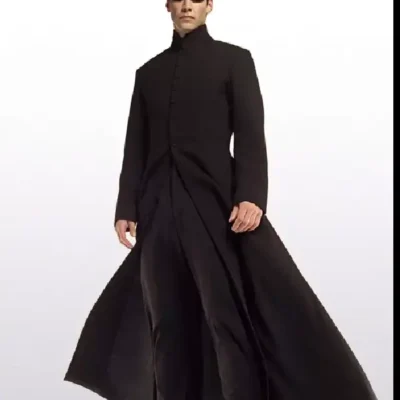 Neo The Matrix Movie Leather Long