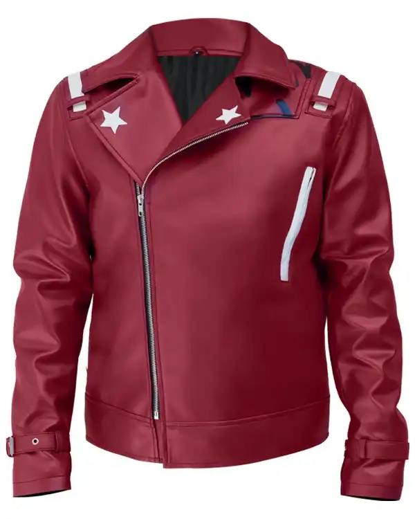 No More Heroes Travis Touchdown Maroon Jacket