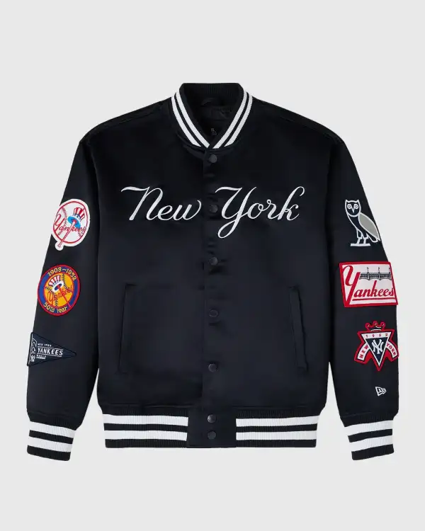 OVO x New Era x MLB Yankees Varsity Jacket