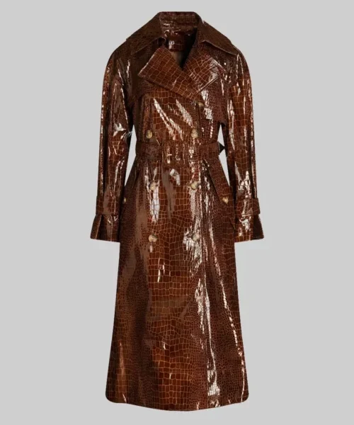 Only Murders in the Building Selena Gomez Brown Trench Coat