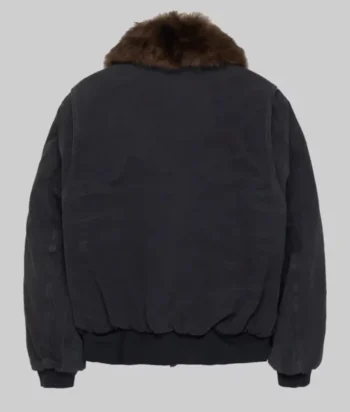 Justin Bieber Grey Cotton Jacket - Image 2