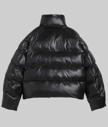 Justin Bieber Black Puffer Jacket - Image 2