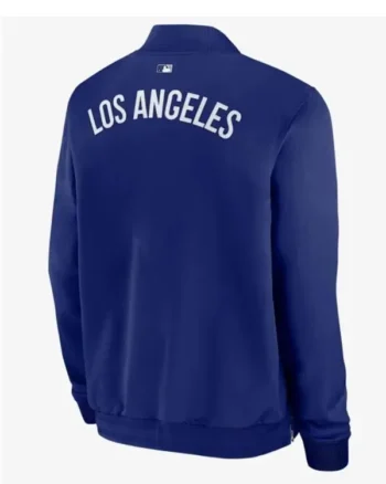 Los Angeles Dodgers Dugout Bomber Jacket - Image 2