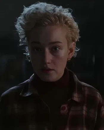 Wolf Man Julia Garner Plaid Shirt - Image 2