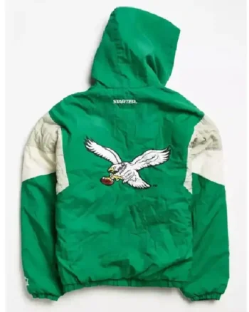 Order Philadelphia Eagles 80’s Green Anorak Jacket On Sale 