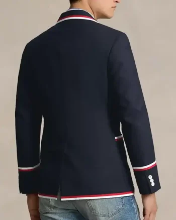 Order Ralph Lauren Team USA Opening Ceremony Olympic and Paralympic Games Paris 2024 Navy Blue Blazer Sale