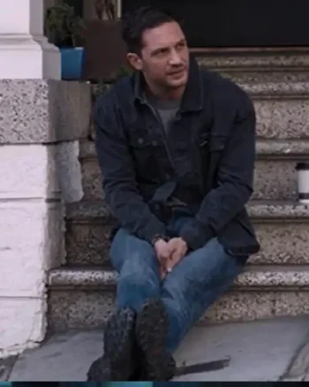 Order Tom Hardy Venom Black Denim Jacket Sale