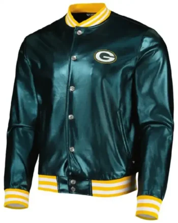 Green Bay Packers Varsity Jacket - Image 2