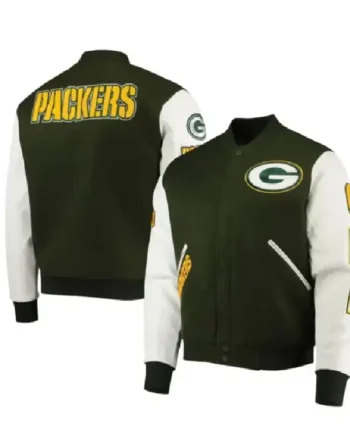 Order Tremain Green Bay Packers Varsity Jacket For Men and Women For Sale