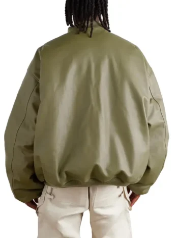 VETEMENTS Oversized Leather Bomber Jacket - Image 2
