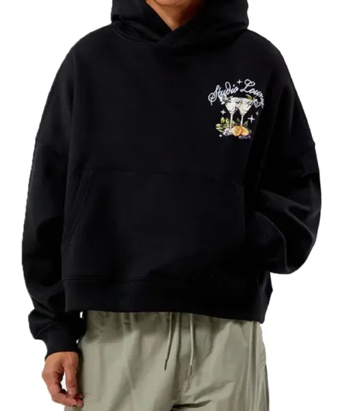 Pacsun Studio Lounge Cropped Hoodie