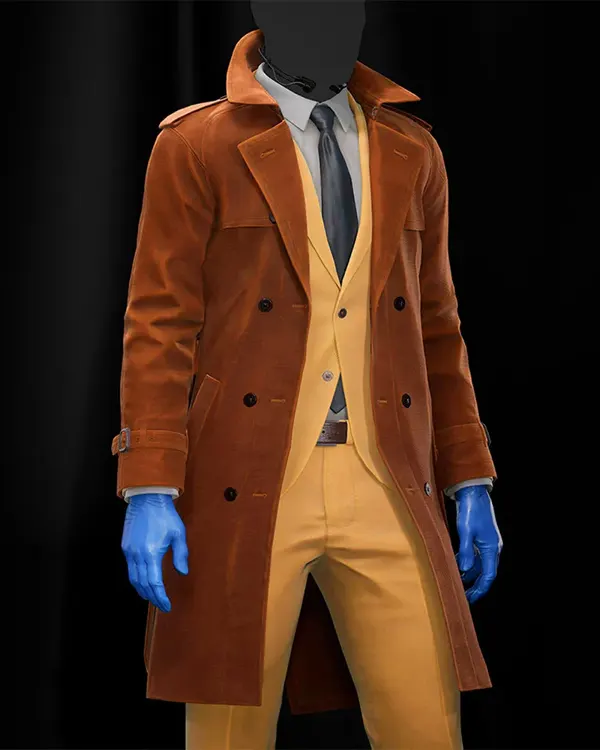 Payday 3 Brown Coat