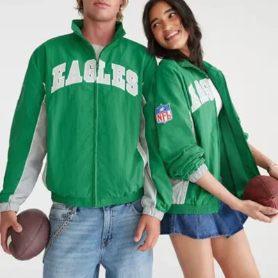 Philadelphia Eagles Full-Zip Track Jacket