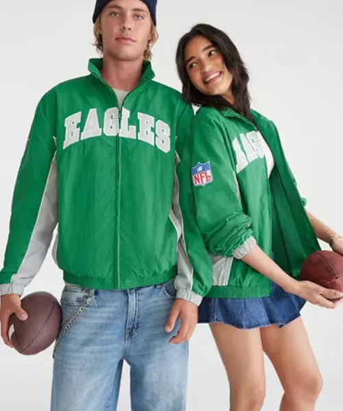 Philadelphia Eagles Full-Zip Track Jacket