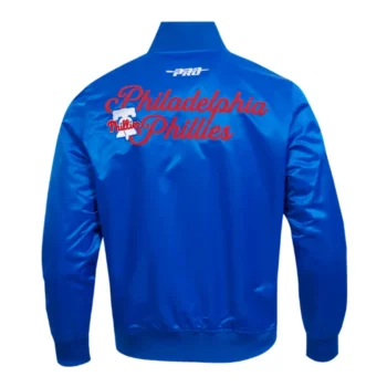 Philadelphia Phillies Souvenir Satin Jacket - Image 2