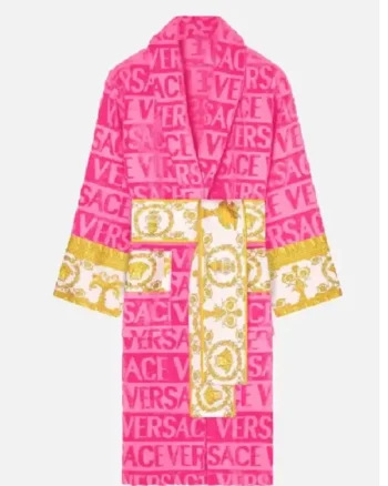 Pink Versace Robe